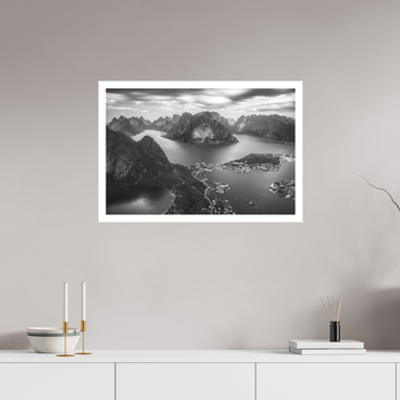 30 x 20″, L Print THE LONG WAY DOWN