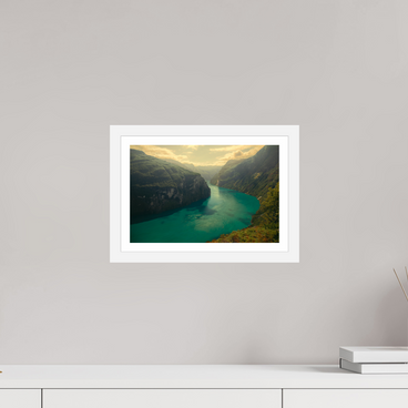 12 x 8″, S+M White Frame + Border LIFEBLOOD