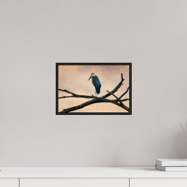 12 x 8″, Sml Black Floater Frame The Last Witness