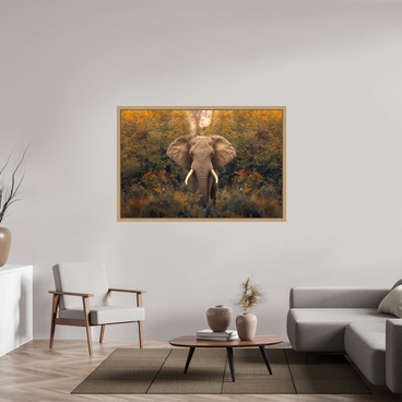 60 x 40″, Exhibition Oak Floater Frame REVELATION