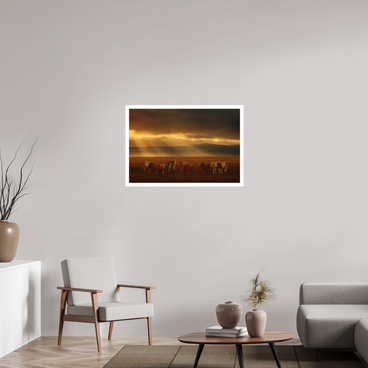 36 x 24″, fine L Print Meeting Between Storms