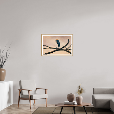 30 x 20″, M L OAK BORDER FRAME The Last Witness