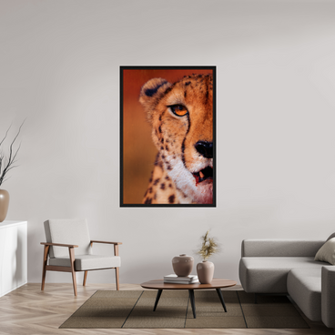 40 x 60″, Exhibition Black Floater Frame AS IT IS