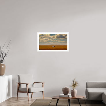 32 x 18″, L+XL White Frame + Border FREEDOM OF EXPOSURE