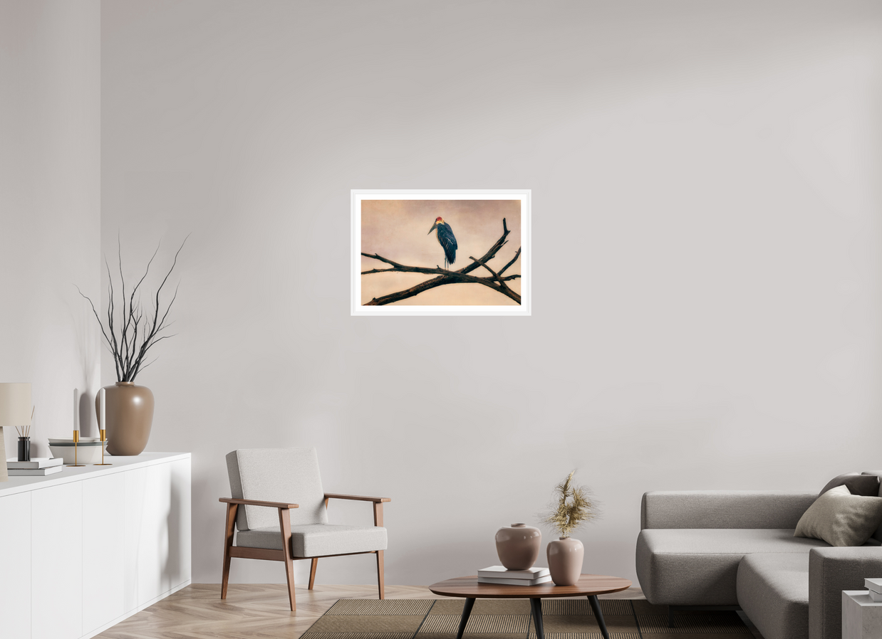 30 x 20″, M L WHT BORDER FRAME The Last Witness