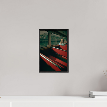 8 x 12″, S+M Black Floater Frame MAKING FREINDS