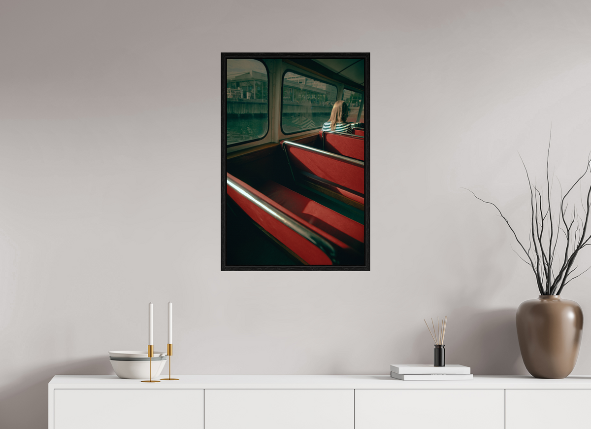20 x 30″, L+XL Black Floater Frame MAKING FREINDS