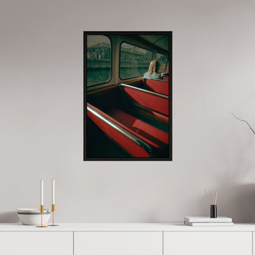 20 x 30″, L+XL Black Floater Frame MAKING FREINDS