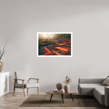 45 x 30″, XL + Exhibition Print TABLE FOR TWO
