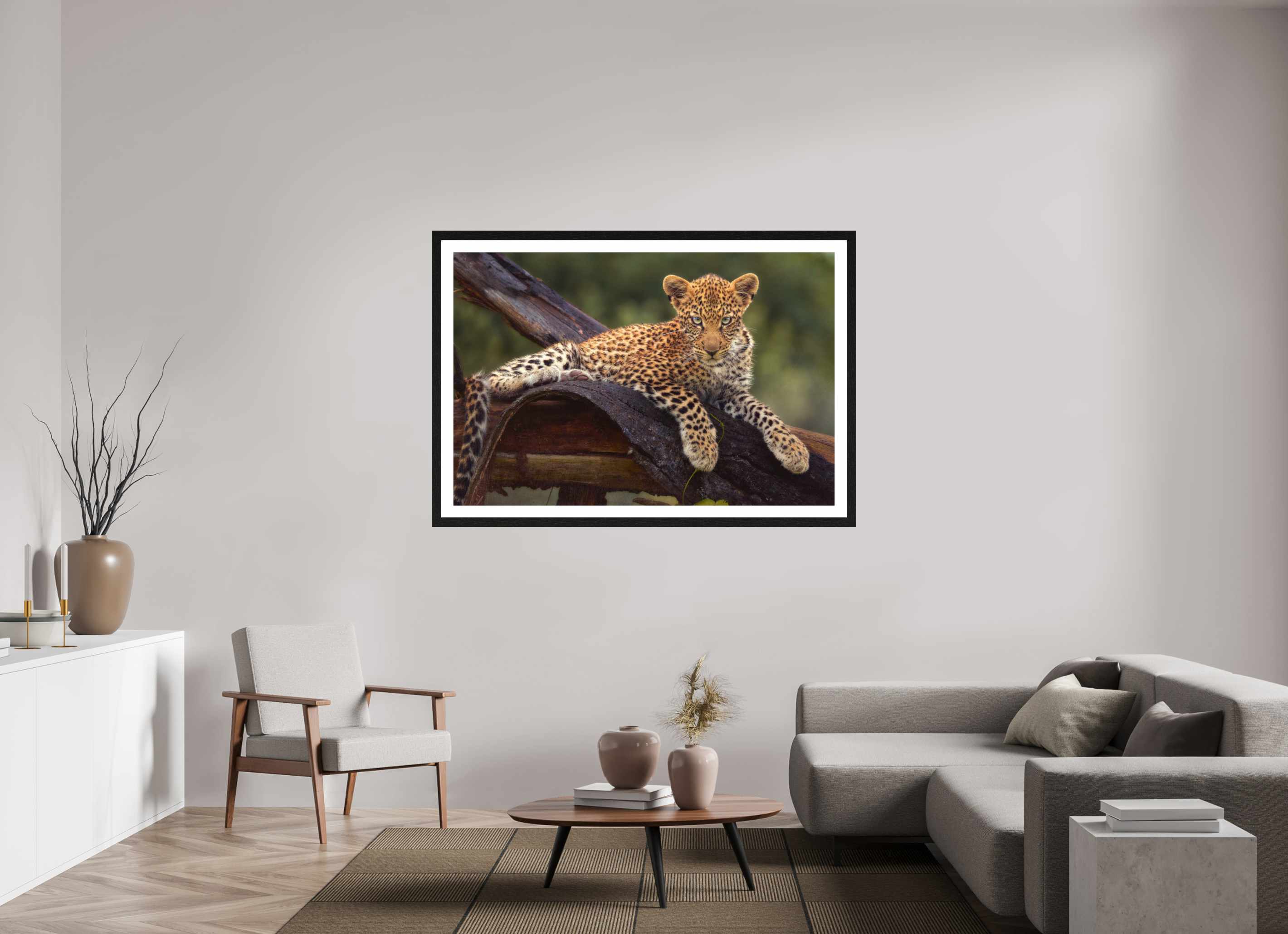 60 x 40″, Exhibition Black Frame + Border BEFORE KNOWING