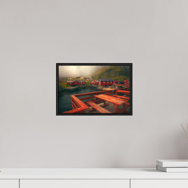 12 x 8″, S+M Black Floater Frame TABLE FOR TWO