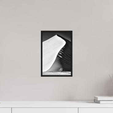 8 x 12″, S+M Black Floater Frame The Edge