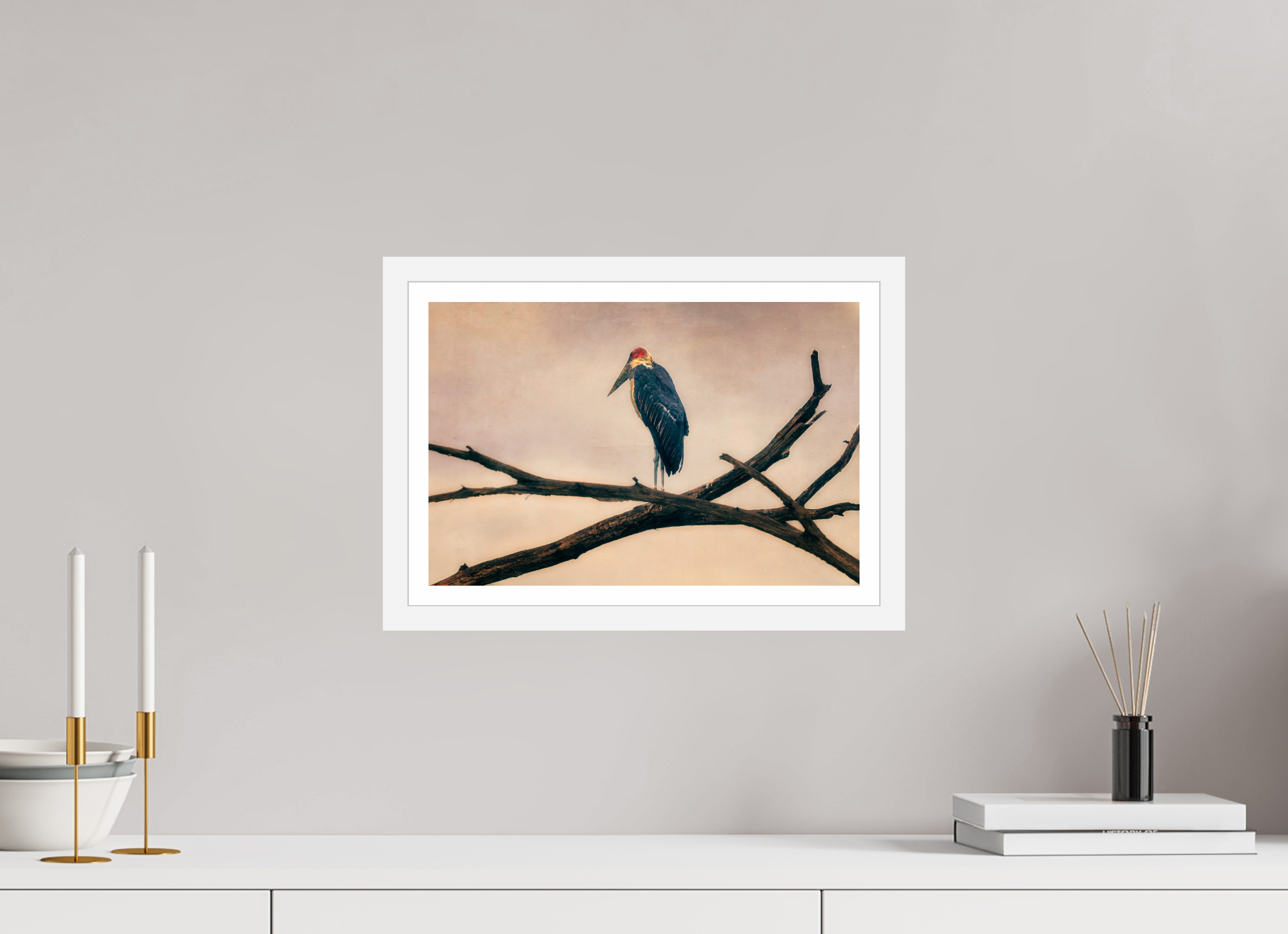 15 x 10″, SML WHT BORDER FRAME The Last Witness
