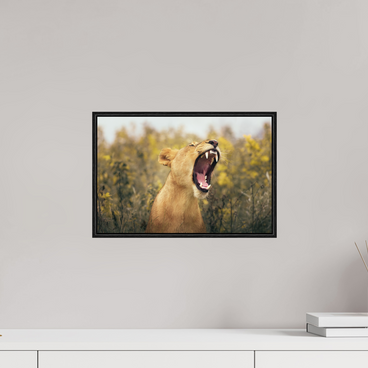15 x 10″, S+M Black Floater Frame Uncontained