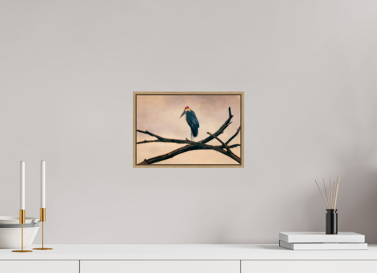 12 x 8″, Sml Oak Floater Frame The Last Witness