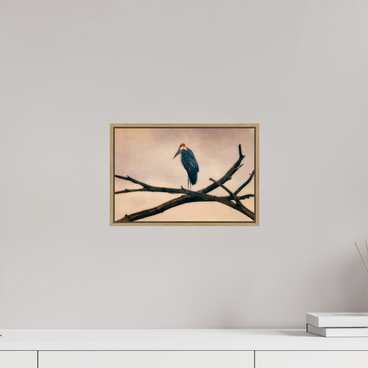 12 x 8″, Sml Oak Floater Frame The Last Witness
