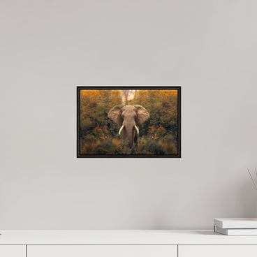12 x 8″, S+M Black Floater Frame Revelation