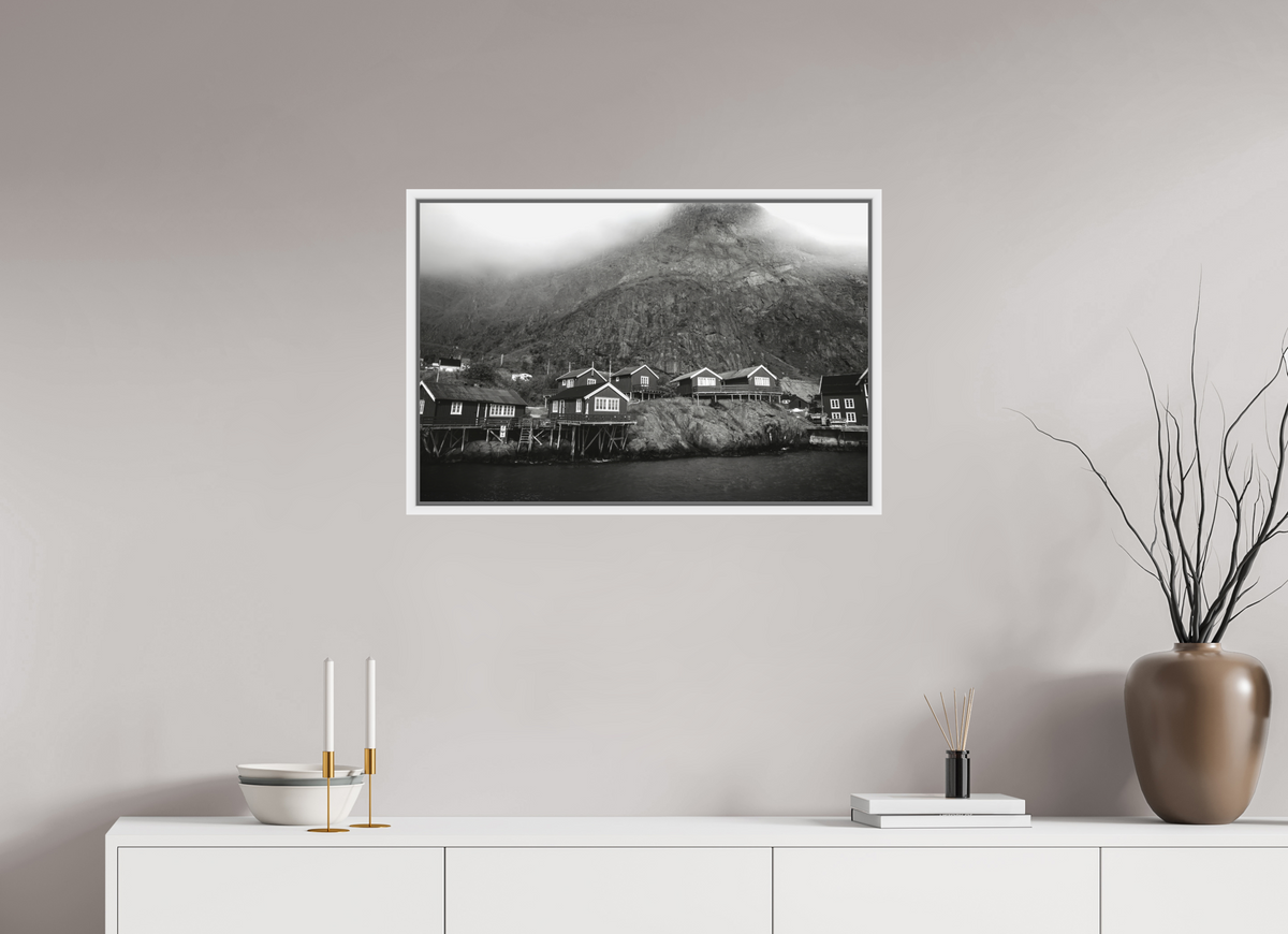30 x 20″, L+XL White Floater Frame TERMS & CONDITIONS