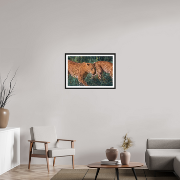 30 x 20″, L+XL Black Frame + Border UNTAMED OPULENCE