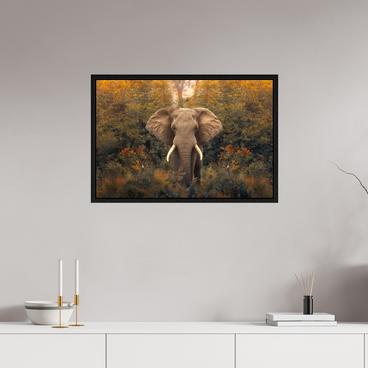 30 x 20″, L+XL Black Floater Frame Revelation