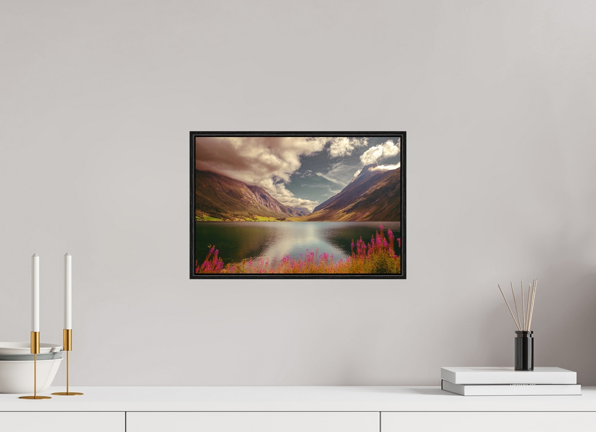 15 x 10″, S+M Black Floater Frame A PERFECTLY ORDINARY PLACE