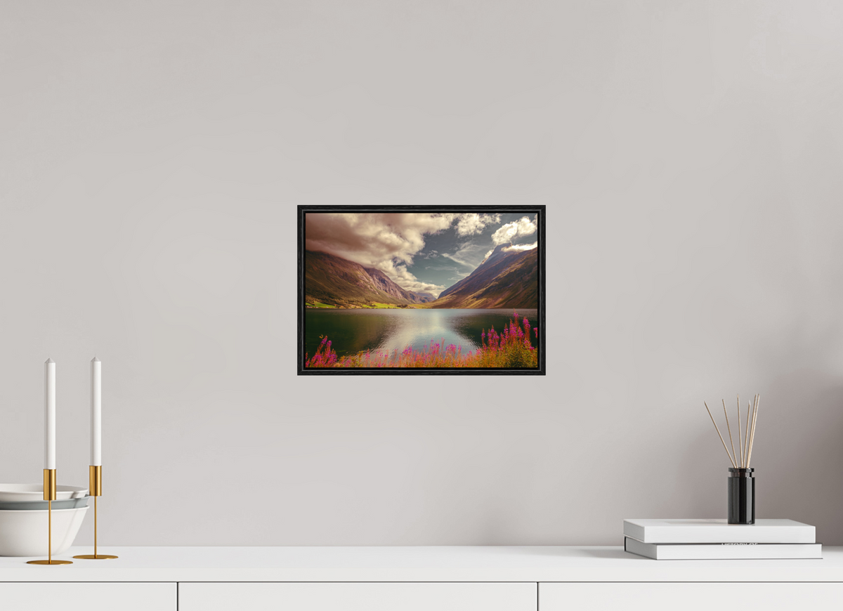 12 x 8″, S+M Black Floater Frame A PERFECTLY ORDINARY PLACE