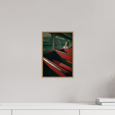 8 x 12″, S+M Oak Floater Frame MAKING FREINDS