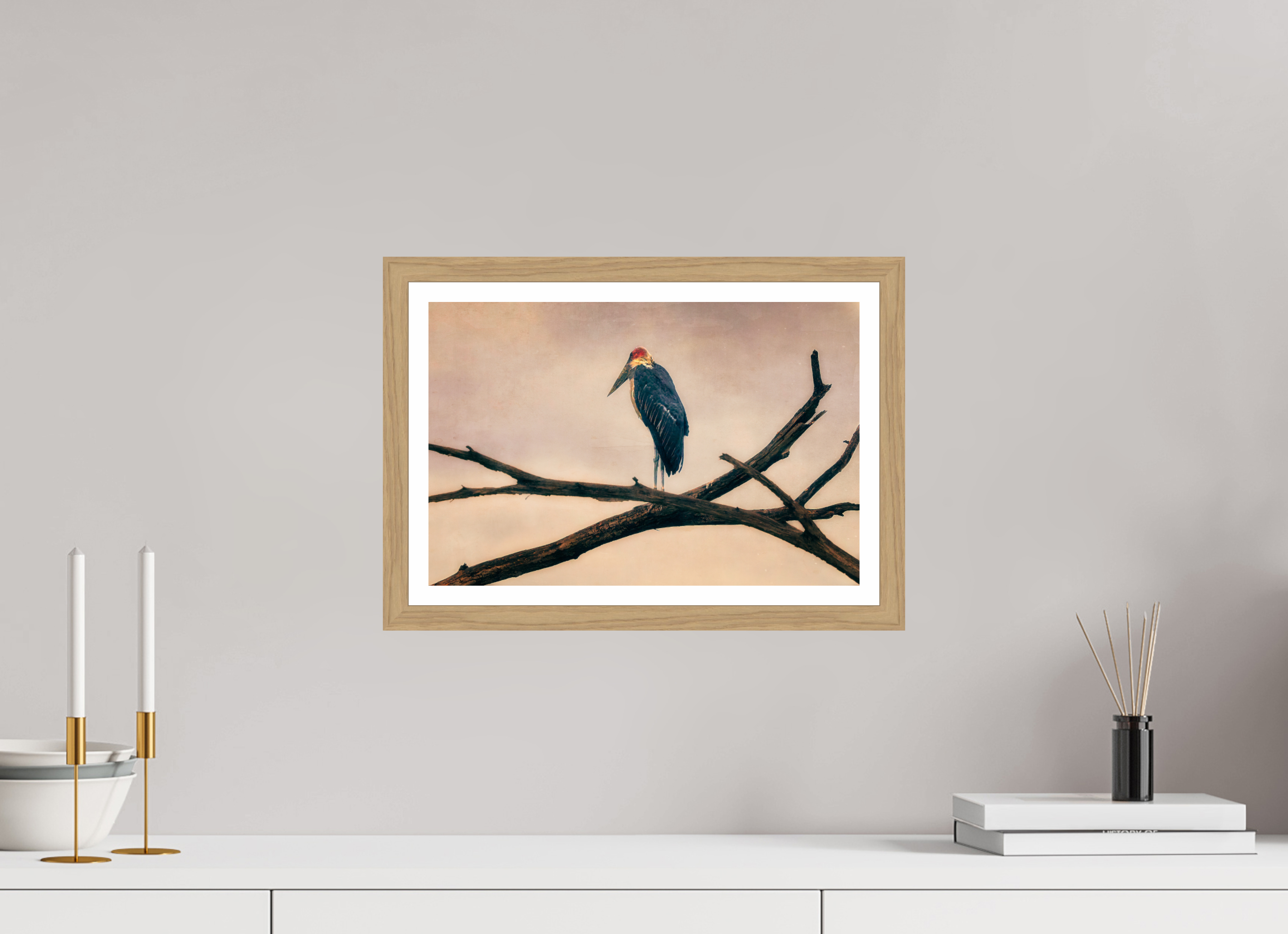 15 x 10″, SML OAK BORDER FRAME The Last Witness