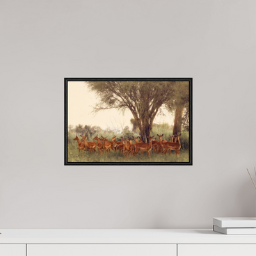 15 x 10″, S+M Black Floater Frame The Field Feels