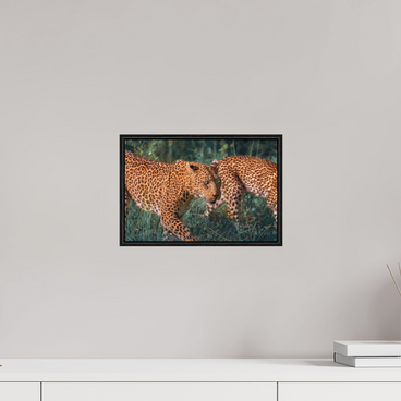 12 x 8″, S+M Black Floater Frame Untamed Opulence