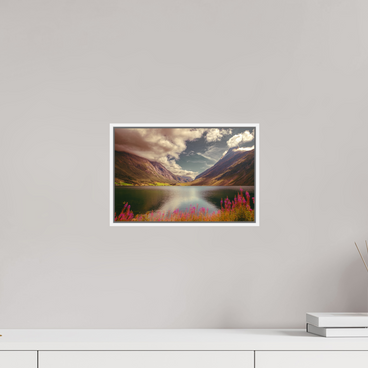 12 x 8″, S+M White Floater Frame A PERFECTLY ORDINARY PLACE