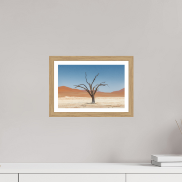 12 x 8″, S+M Oak Frame + Border TO BE