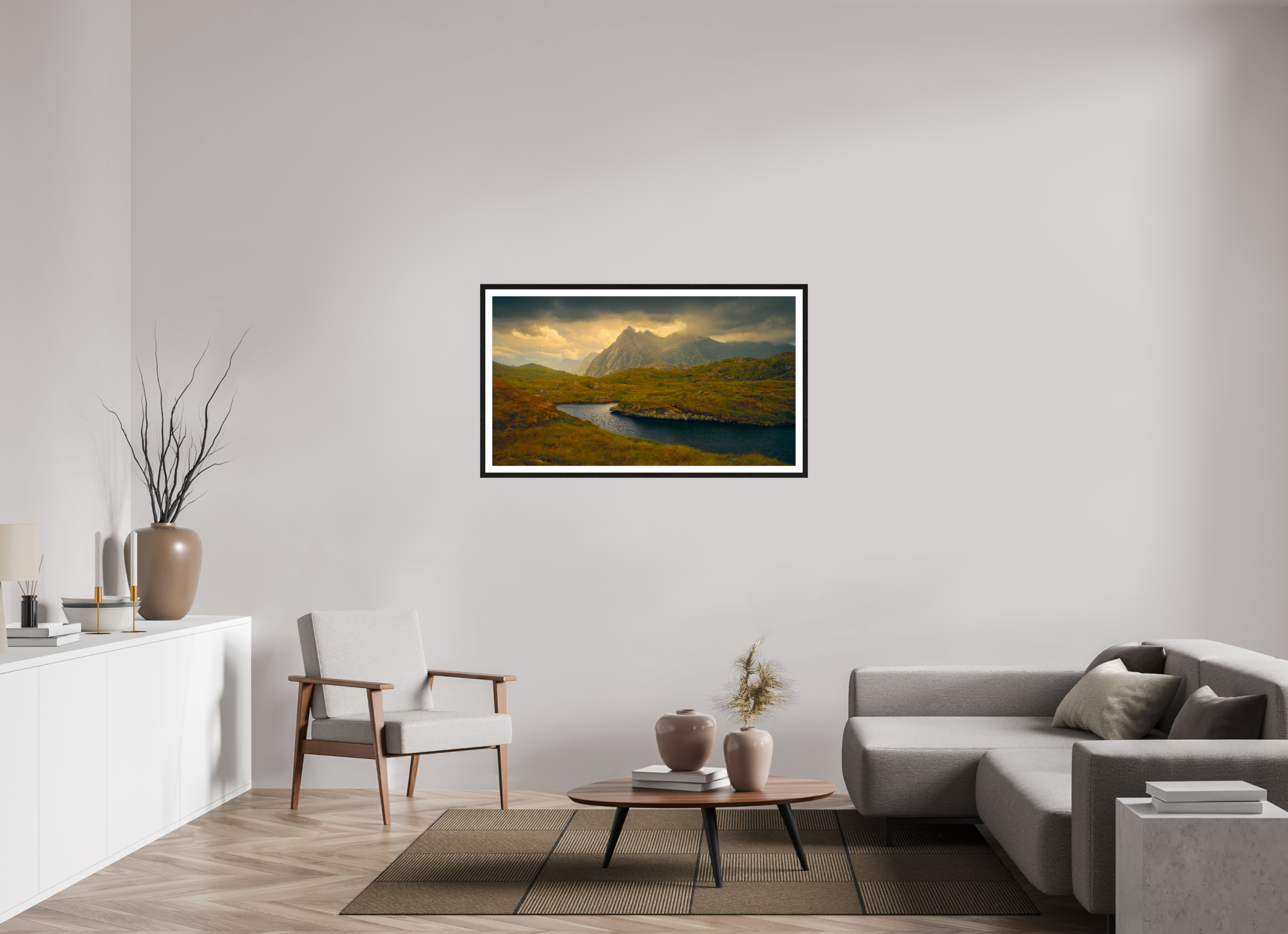 49 x 27.6″, L+XL Black Frame + Border COME THIS WAY