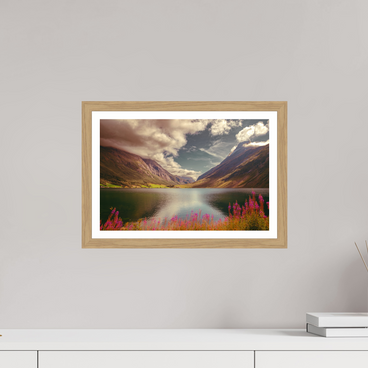 15 x 10″, S+M Oak Frame + Border A PERFECTLY ORDINARY PLACE