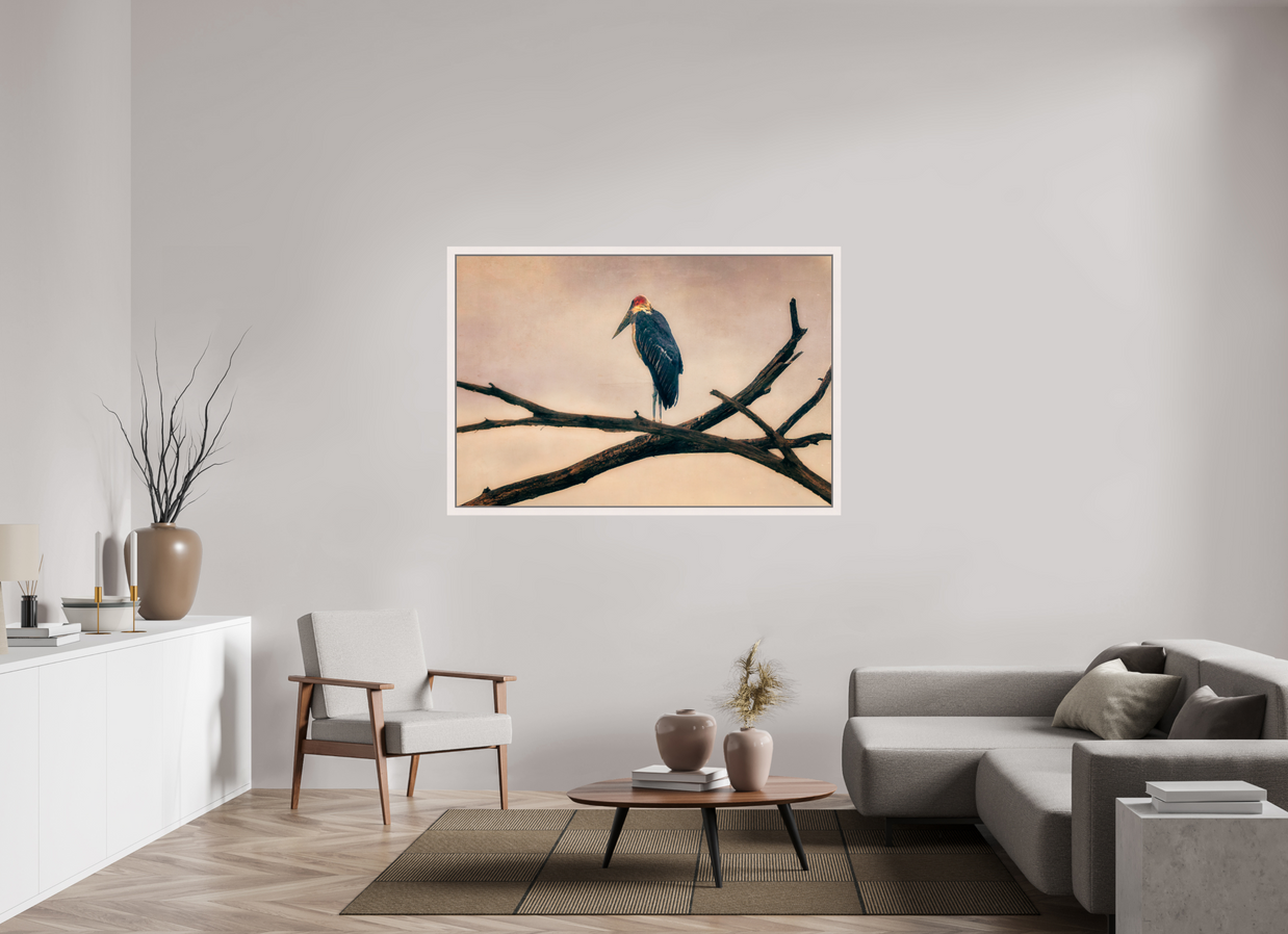 60 x 40″, Exhibition White Floater Frame THE LAST WITNESS