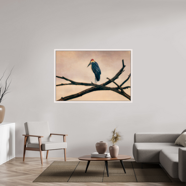 60 x 40″, Exhibition White Floater Frame THE LAST WITNESS