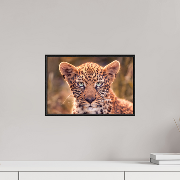 15 x 10″, S+M Black Floater Frame SEEN