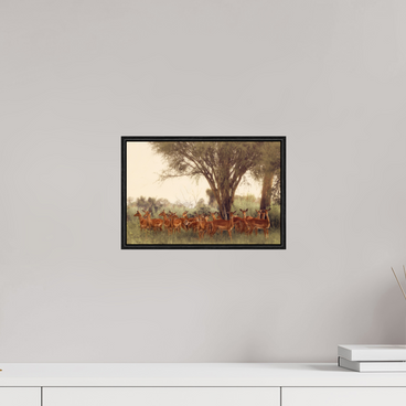 12 x 8″, S+M Black Floater Frame The Field Feels