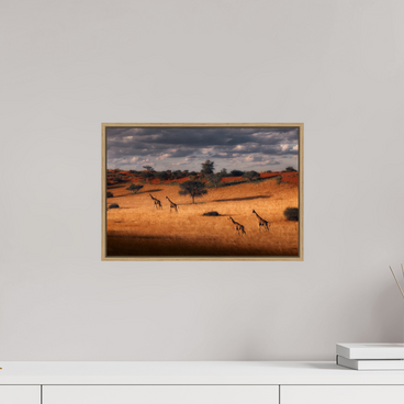 15 x 10″, S+M Oak Floater Frame Symphony of Silence